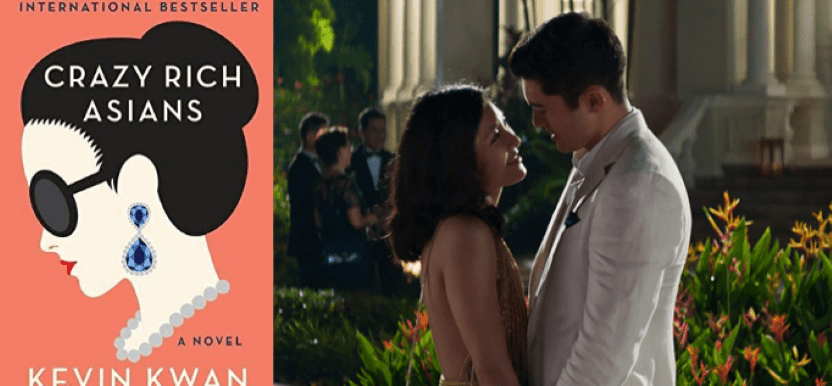 Romance Novels books to movies crazy rich asians