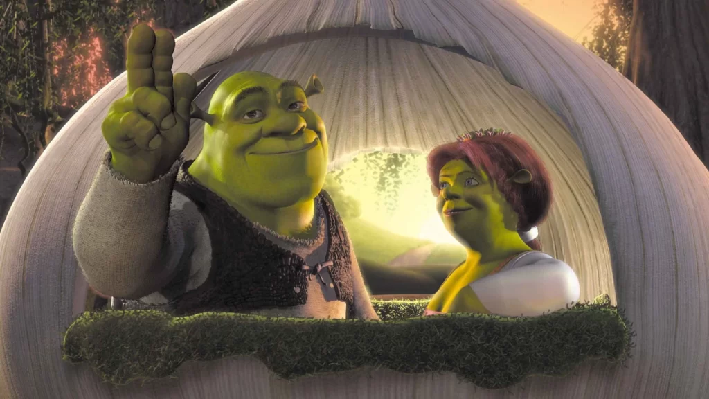 Romance Movie Wedding - Shrek